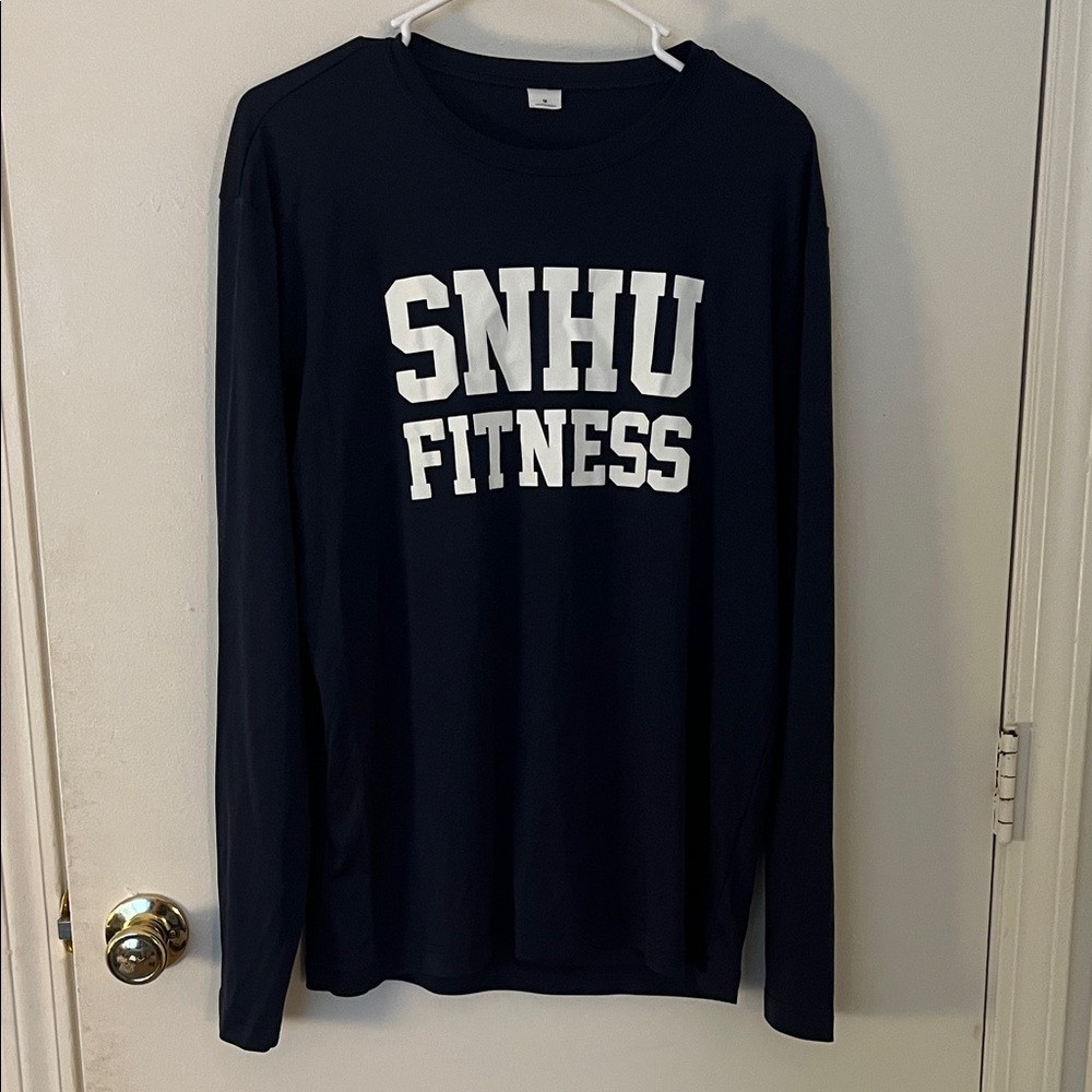 SNHU Southern New Hampshire University Navy Long Sleeve Shirt - Size M